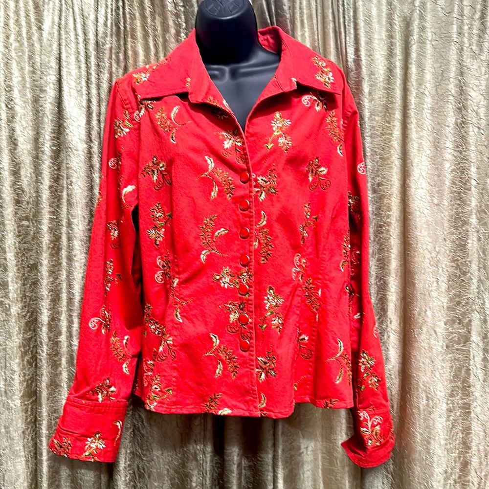 Unique embroidered jacket